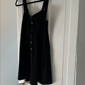 Forever 21 Black Button-down Dress